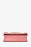 Pre-loved Chanel™ 2015-2015 Pink Lambskin Studded EW Boy Bag