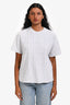 Fendi Light Grey Terrycloth FF Logo Short Sleeve T-Shirt Size 12+
