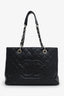Pre-loved Chanel™ 2012 Black Caviar Leather Grand Shopping Tote