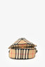 Burberry Kid's Brown Tartan Pattern Teddy Bear Crossbody