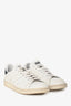 Stella McCartney x Adidas White/Red/Blue Leather Star Sneakers Size 6.5