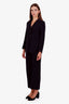 Prada Black Wool Blazer + Pant Set Size 40