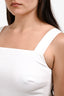 Theory White Linen Blend Mini Dress Size 6