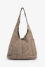 Miu Miu 1999 Brown Wool Top Handle Mini Bag