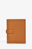 Portefeuille compact à deux volets Hermès Gold Bearn