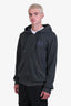 Dolce & Gabbana Green/Navy Blue Wool Zip-Up Hoodie Size 52 Men's