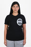 Louis Vuitton Black Cotton Graphic Logo Oversized T-Shirt Size XL