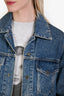 Sandro Medium Blue Denim Jacket Size L