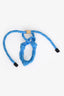 Miu Miu Blue Nylon Rope Charm Bracelet