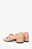 Christian Dior Beige Patent Baby-D Ballet Pumps Size 38