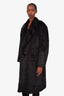 Junya Watanabe 23AW Black Faux Fur Oversized Coat Size XS
