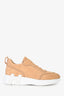 Hermès Camel/White Suede 'Bouncing' Sneakers Size 38