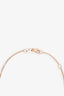 Roberto Coin 18K Yellow Gold Diamond Princess Flower Filigree Small Pendant Necklace