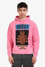 Gucci Pink Pineapple Logo Printed Sweatshirt Size S Mens