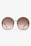 Chloe Metallic Red/Gold '14S' Sunglasses