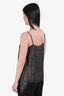 Equipment Brown Snake Patterned Silk Camisole Size XS