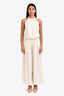 Ronny Kobo Cream Crepe Dixie Jumpsuit Size XS with Tags
