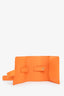 Bvlgari Orange Leather Watch Travel Case