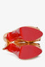 Christian Louboutin Rosegold Ayers Snake "Lady Chou" 150 Slingback Stiletto Size 37
