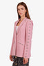 Cinq A Sept Pink Studded Blazer Size 6