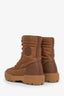 Hermès Taupe Nylon "Fresh" Ankle Boots Size 39