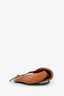 Christian Dior 2003 Brown Leather Saddle Belt Bag Size 85