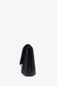 Pre-loved Chanel™ 2020 Black Chevron Leather So Black Reissue Double Flap Bag