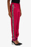Dolce & Gabbana Pink Side Logo Track Pants Size 38