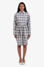 Burberry House Check Cotton Shirt Dress Size 4