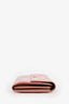 Louis Vuitton 2013 Pink Vernis Ikat Rose Velour Sarah Wallet