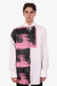 Calvin Klein x Andy Warhol White Button-Up Shirt Size M Mens