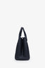 Pre-loved Chanel™ 2015 Navy Caviar Leather 'Neo' Tote Bag with Strap