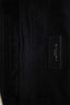 Saint Laurent Black Canvas Leather Trimmed Belt Bag