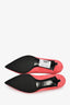 Hermès Pink Suede Studded Pumps Size 39