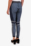 Christian Dior Navy Oblique Leggings Size S