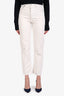 Agolde Off White Denim 90's Pinch Straight Jeans Size 24