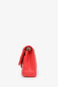 Pre-loved Chanel™ 2019 Red Quilted Lambskin Classic Medium Double Flap Bag GHW