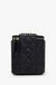 Pre-loved Chanel™ 2019 Black Caviar Leather Vertical Classic Mini Vanity Case