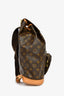 Louis Vuitton Monogram Canvas Leather Backpack