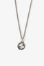 Gucci Sterling Silver Interlocking GG Necklace