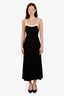 Sandro Black Knit 'Idalie' Maxi Dress Size 36