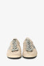 Golden Goose Beige/Silver Suede Sequin Ballstar Size 38