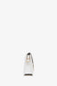 Jacquemus White Leather Le Bambino Long Shoulder Bag
