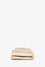 Pre-loved Chanel™ 2011 Metallic Python Crystal CC Logo Clasp Clutch