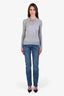 EB Denim Blue Denim Cigarette Jeans Size 26