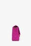 Pre-loved Chanel™ 1994-96 Pink Quilted Canvas Medium Classic Single Flap Bag