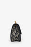 Christian Dior Navy Oblique Jacquard Dioraddict Bag with Strap