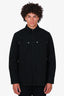 Givenchy Black Denim Logo Jacket Size XL Mens