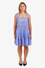 Zimmermann Lilac Cotton Lace Sleeveless Mini Dress Size 2