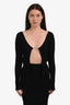 Jacquemus Black La Maille Pralu Longue Cardigan Size 38